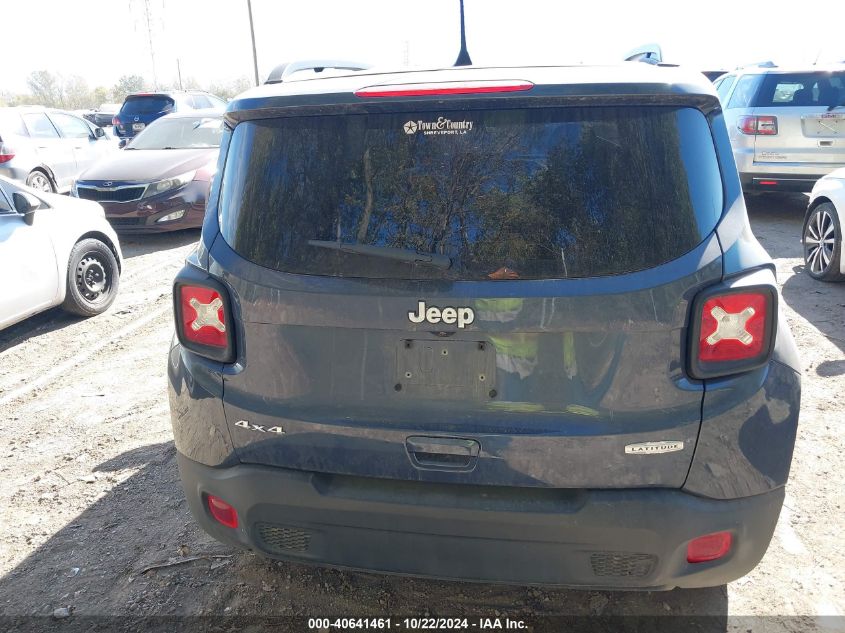 2022 Jeep Renegade Latitude 4X4 VIN: ZACNJDB10NPN89808 Lot: 40641461