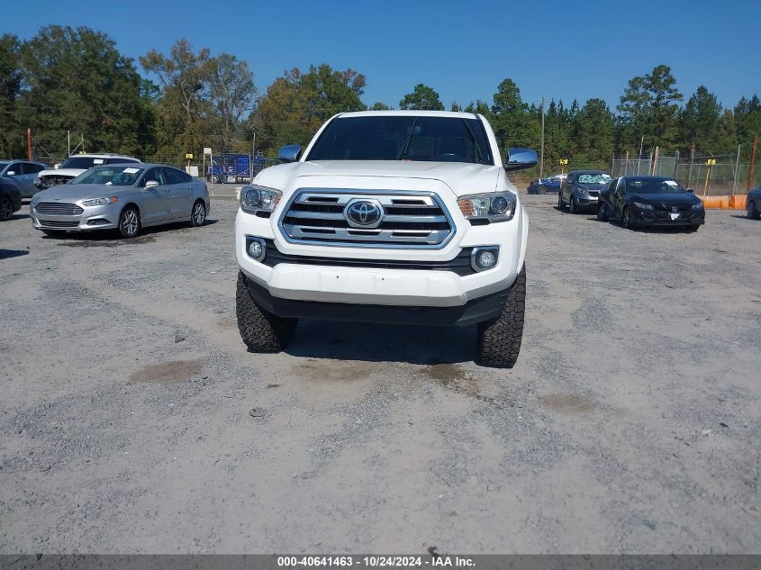 2018 Toyota Tacoma Limited VIN: 3TMGZ5AN1JM148295 Lot: 40641463