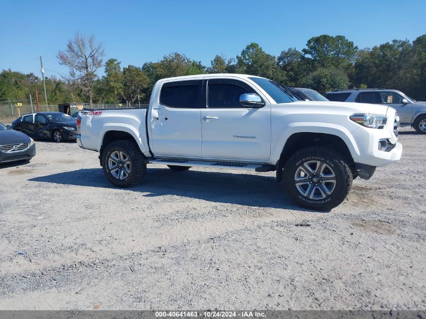 2018 Toyota Tacoma Limited VIN: 3TMGZ5AN1JM148295 Lot: 40641463