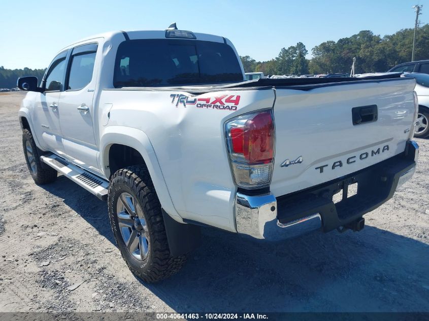 2018 Toyota Tacoma Limited VIN: 3TMGZ5AN1JM148295 Lot: 40641463