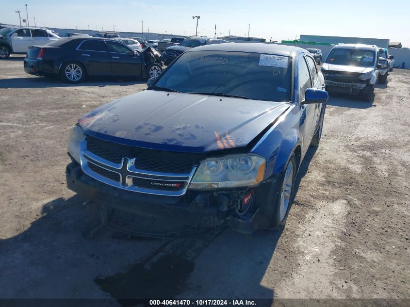 2013 Dodge Avenger Sxt VIN: 1C3CDZCB2DN572154 Lot: 40641470