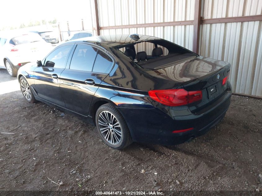 VIN WBAJA5C55JG898056 2018 BMW 5 Series, 530I no.3