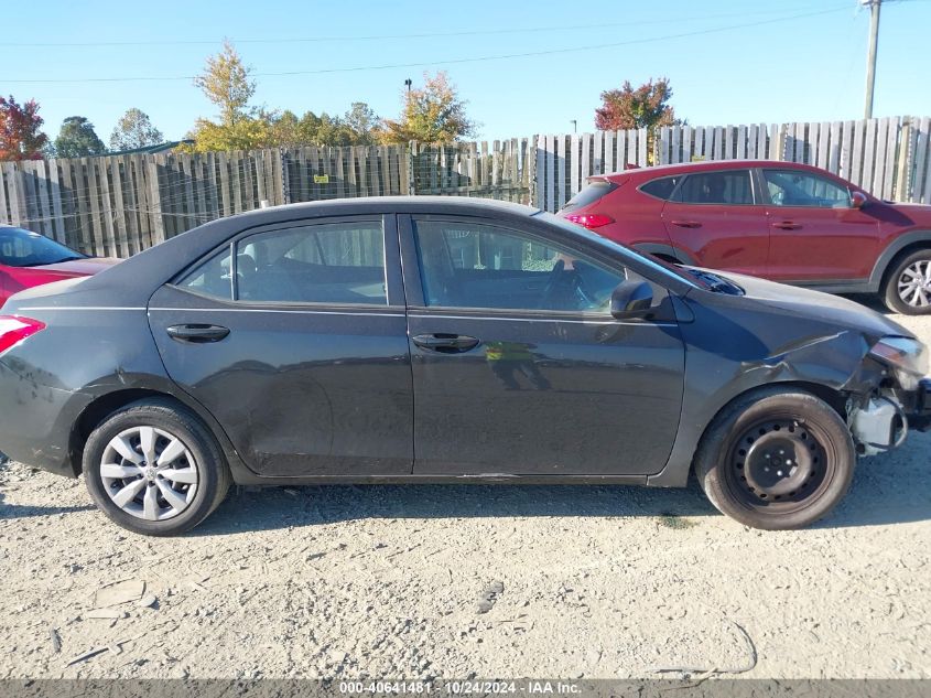 2016 Toyota Corolla Le VIN: 2T1BURHE0GC611714 Lot: 40641481