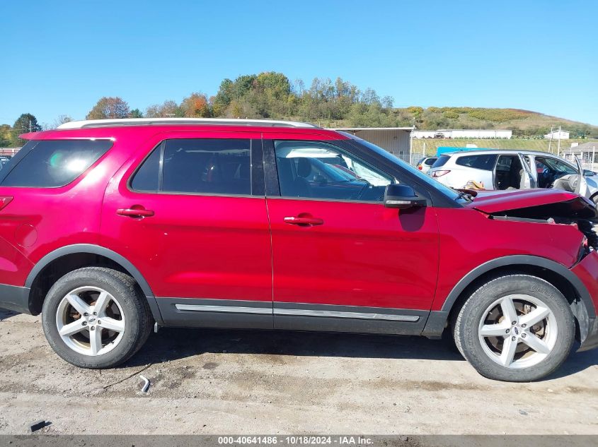 2016 Ford Explorer Xlt VIN: 1FM5K8D83GGA94466 Lot: 40641486