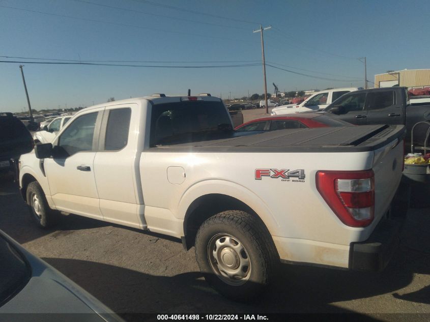 2022 Ford F-150 Xl VIN: 1FTFX1E56NKE62591 Lot: 40641498