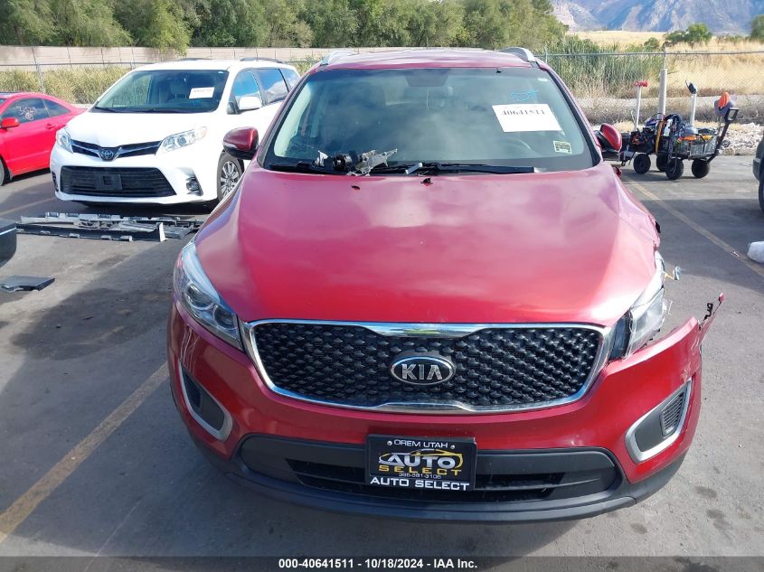 2017 Kia Sorento 3.3L Lx VIN: 5XYPGDA59HG309628 Lot: 40641511