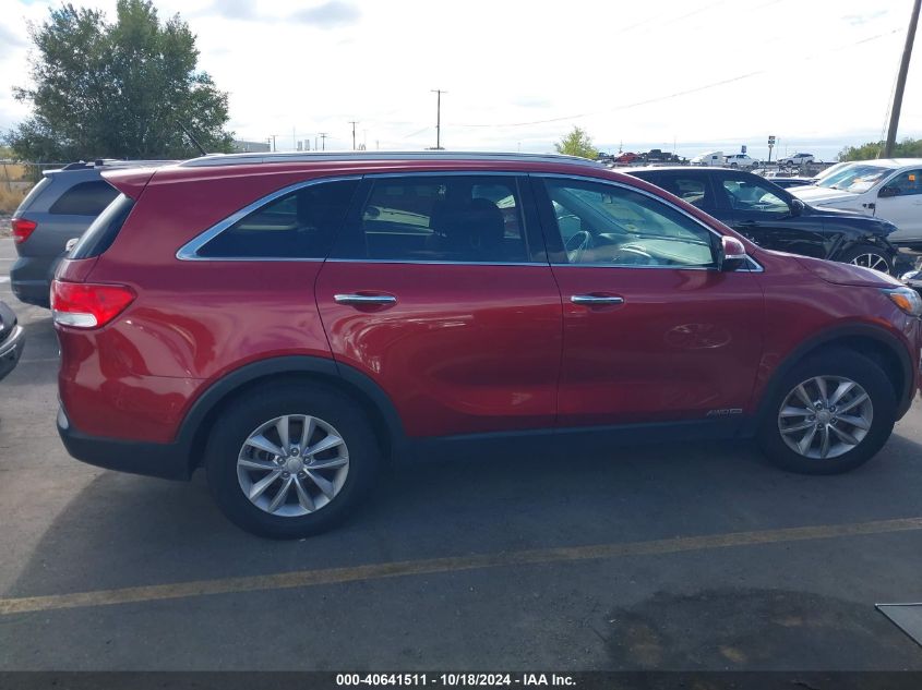 2017 KIA SORENTO 3.3L LX - 5XYPGDA59HG309628