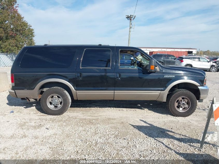 2004 Ford Excursion Eddie Bauer VIN: 1FMNU45S14EC74484 Lot: 40641522