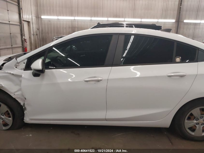 2018 Chevrolet Cruze Ls VIN: 1G1BC5SM0J7104535 Lot: 40641523