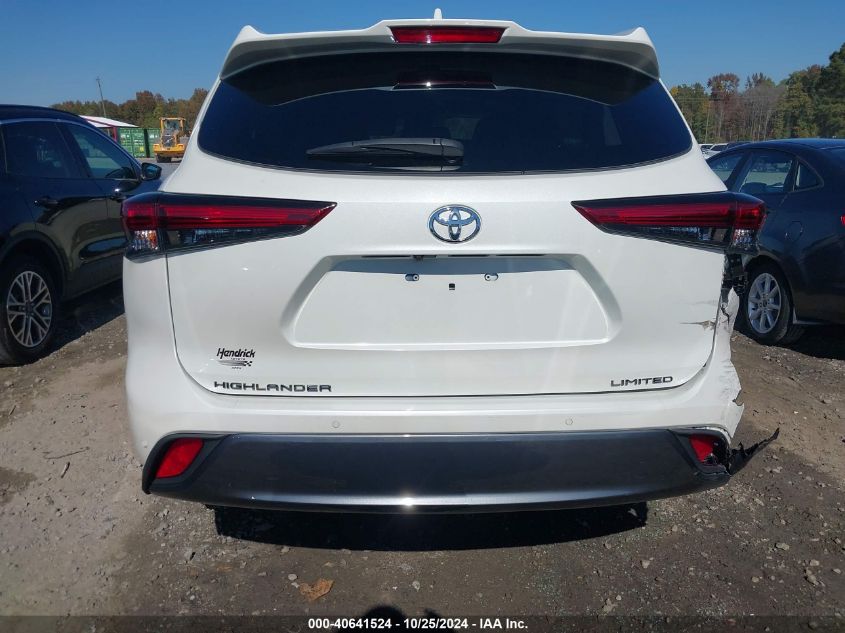 2021 Toyota Highlander Limited VIN: 5TDYZRAH2MS529292 Lot: 40641524