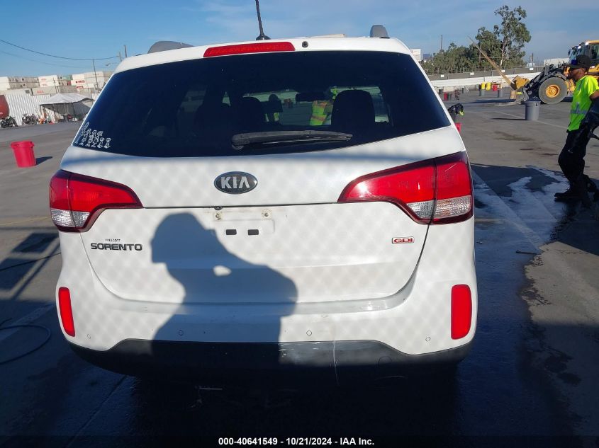 2014 Kia Sorento Lx VIN: 5XYKTCA63EG438792 Lot: 40641549