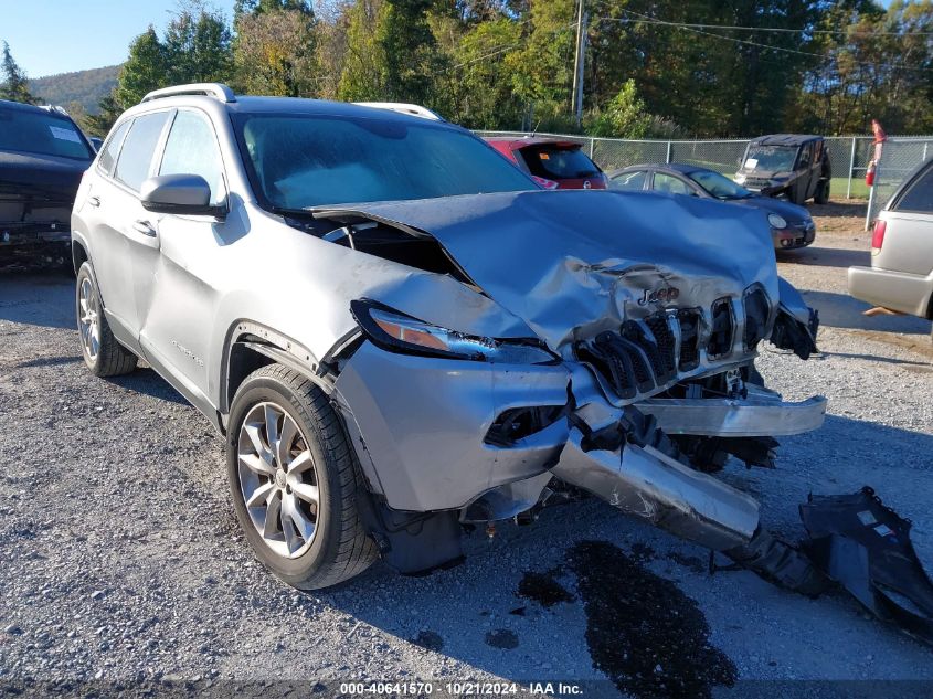 2016 Jeep Cherokee Limited VIN: 1C4PJMDB6GW348424 Lot: 40641570