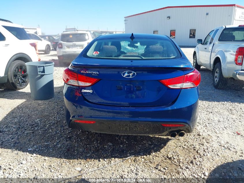 2013 Hyundai Elantra Gs/Se VIN: KMHDH6AEXD4011749 Lot: 40641577