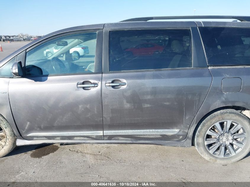 2018 Toyota Sienna Limited Premium 7 Passenger VIN: 5TDDZ3DC7JS195252 Lot: 40641635