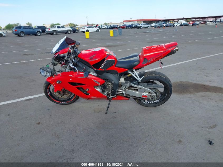 2005 Honda Cbr1000 Rr VIN: JH2SC57105M100098 Lot: 40641658