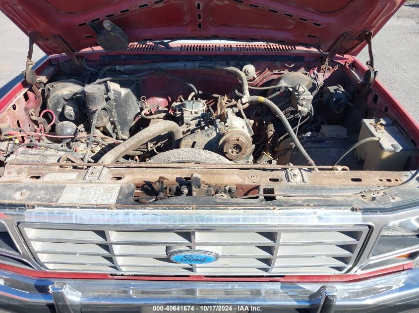 1984 Ford Bronco U100 VIN: 1FMEU15F6ELA79253 Lot: 40641674