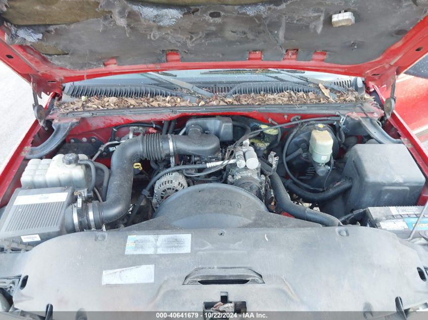 2002 Chevrolet Silverado 1500 Ls VIN: 2GCEC19W321385121 Lot: 40641679