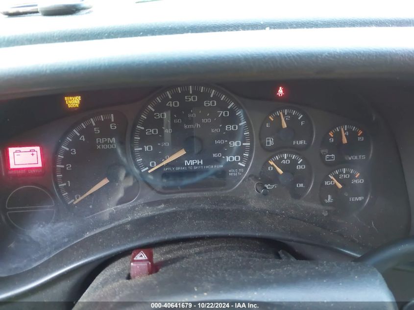 2002 Chevrolet Silverado 1500 Ls VIN: 2GCEC19W321385121 Lot: 40641679