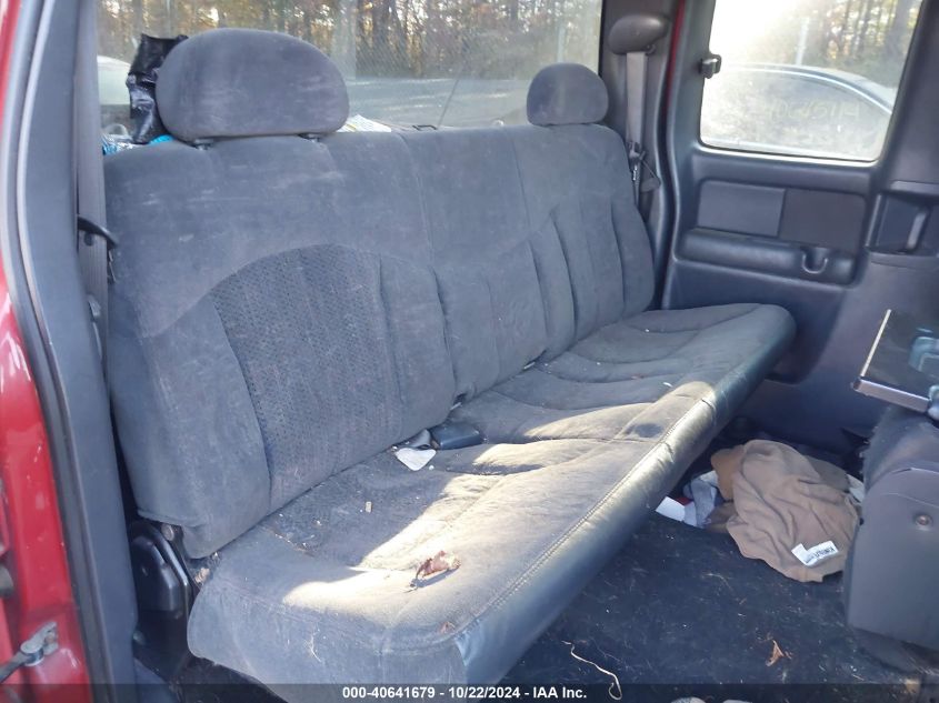 2002 Chevrolet Silverado 1500 Ls VIN: 2GCEC19W321385121 Lot: 40641679