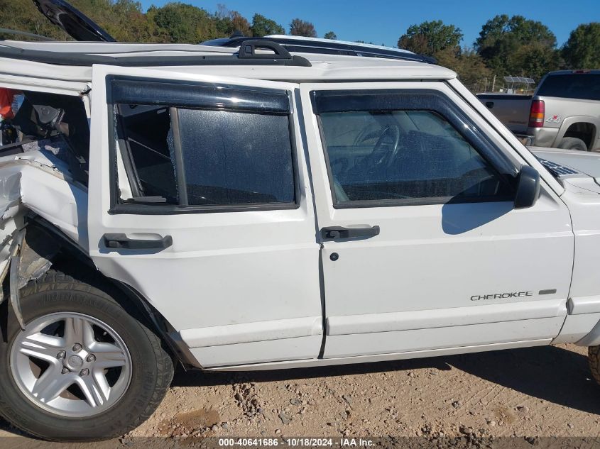 2001 Jeep Cherokee Limited/Sport VIN: 1J4FF58SX1L552692 Lot: 40641686