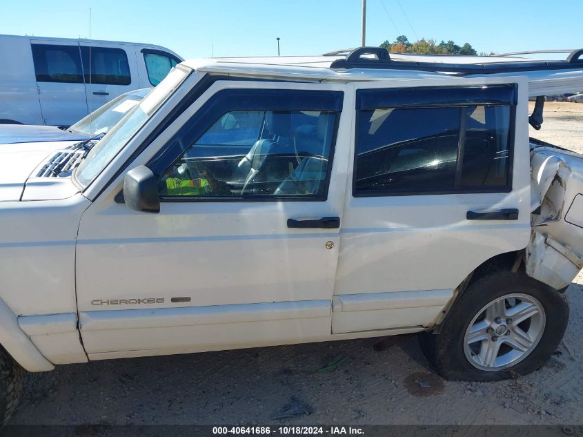 2001 Jeep Cherokee Limited/Sport VIN: 1J4FF58SX1L552692 Lot: 40641686