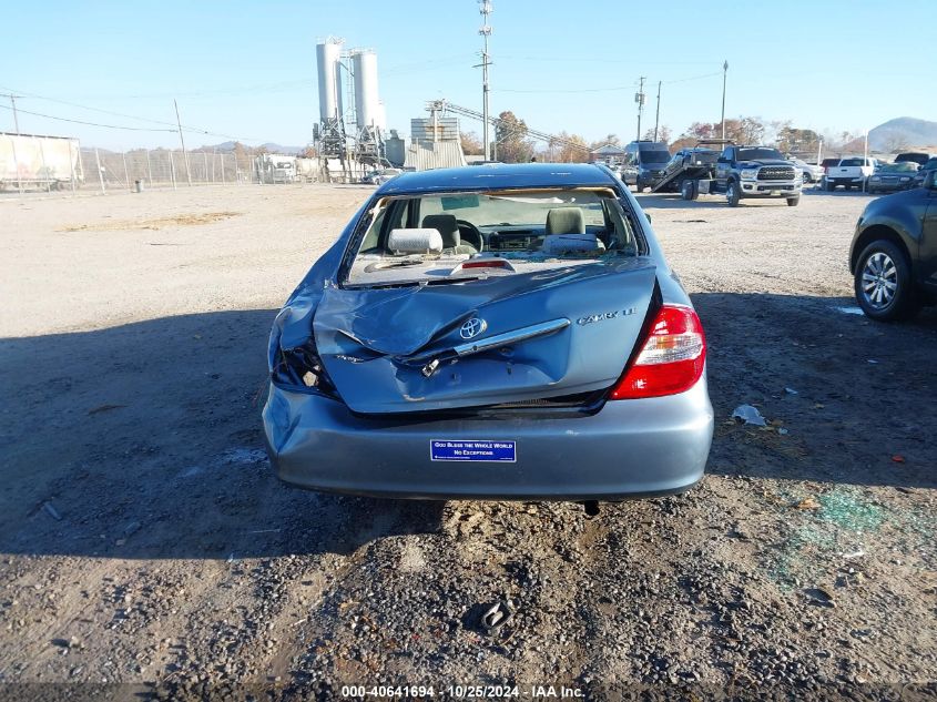 2004 Toyota Camry Le VIN: 4T1BE32K24U889145 Lot: 40641694