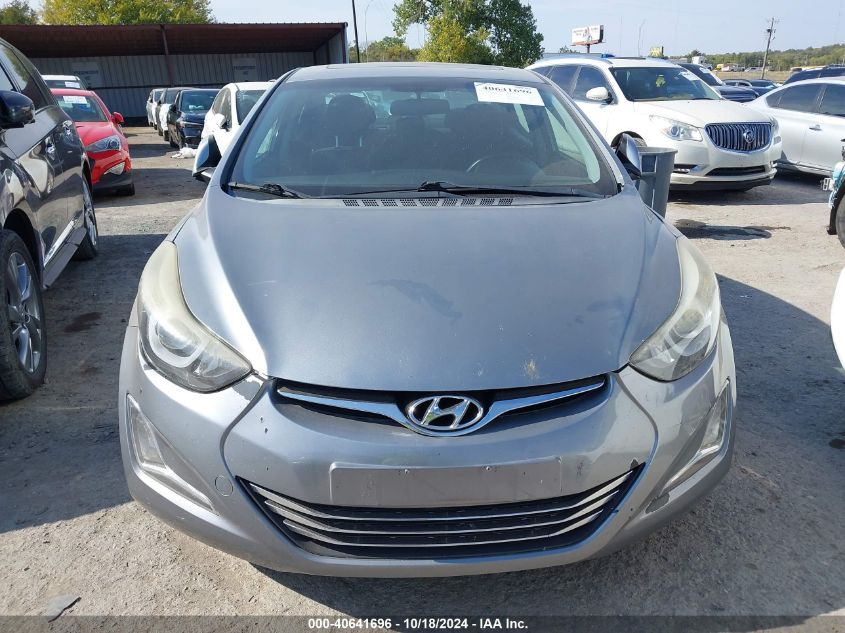 2015 Hyundai Elantra Se VIN: 5NPDH4AEXFH590389 Lot: 40641696