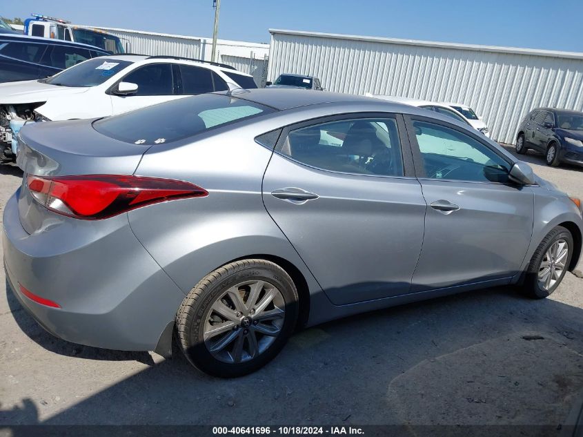 2015 Hyundai Elantra Se VIN: 5NPDH4AEXFH590389 Lot: 40641696