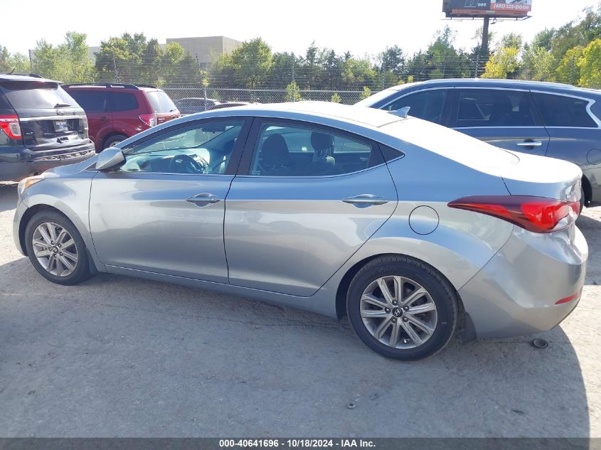 2015 Hyundai Elantra Se VIN: 5NPDH4AEXFH590389 Lot: 40641696