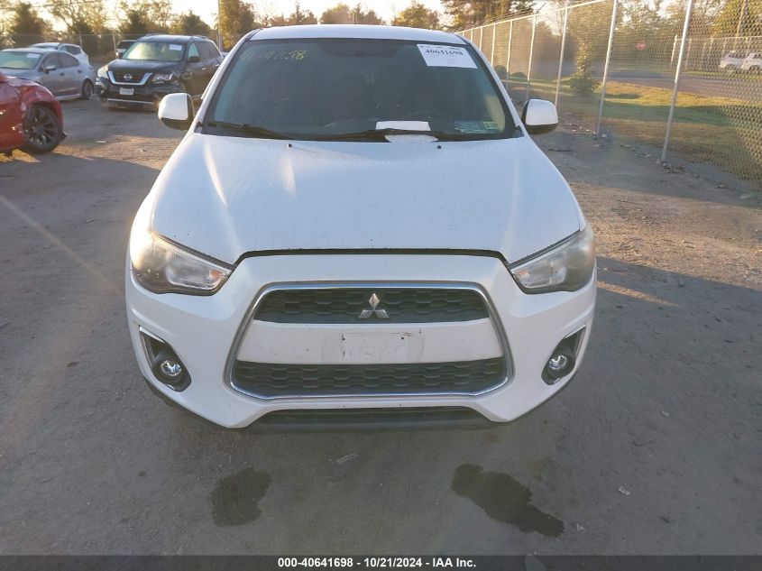 2014 Mitsubishi Outlander Sport Es VIN: 4A4AP3AU8EE029512 Lot: 40641698