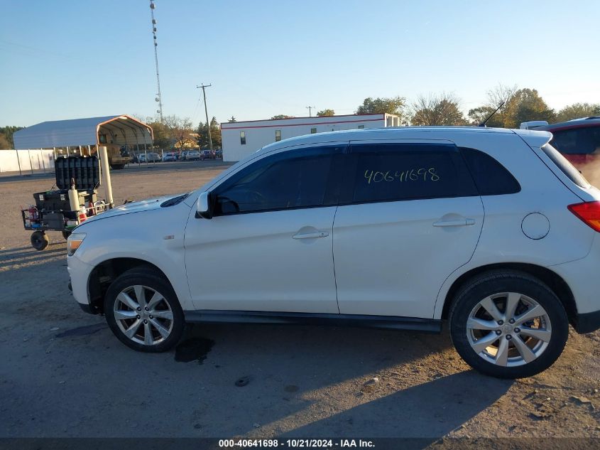 2014 Mitsubishi Outlander Sport Es VIN: 4A4AP3AU8EE029512 Lot: 40641698