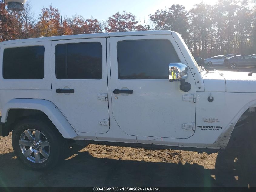 2012 Jeep Wrangler Unlimited Sahara VIN: 1C4HJWEG1CL174719 Lot: 40641700