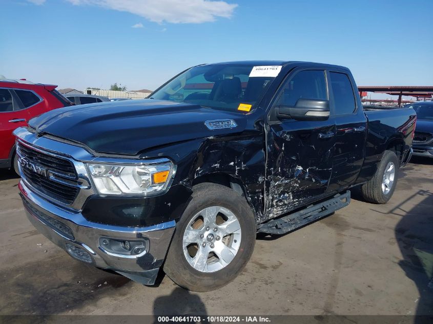 2019 Ram 1500 Big Horn/Lone Star 4X2 6'4 Box VIN: 1C6RREBT7KN628250 Lot: 40641703