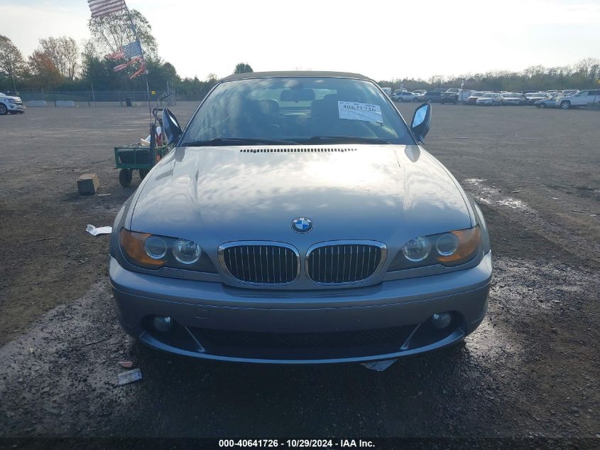 2004 BMW 325Ci VIN: WBABW33464PL27696 Lot: 40641726