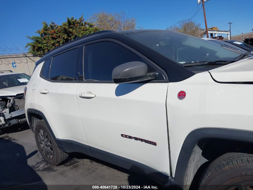 2018 Jeep Compass Trailhawk 4X4 VIN: 3C4NJDDB8JT480458 Lot: 40641728