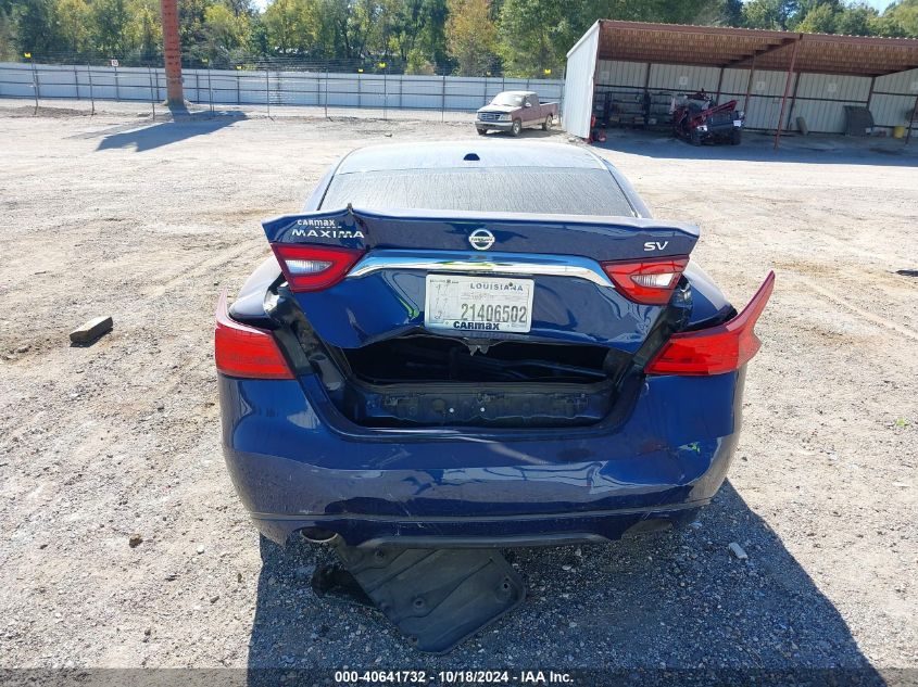 2017 Nissan Maxima 3.5 Sv VIN: 1N4AA6AP0HC452384 Lot: 40641732