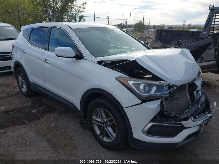 2018 Hyundai Santa Fe Sport 2.4L VIN: 5XYZTDLB1JG556848 Lot: 40641733