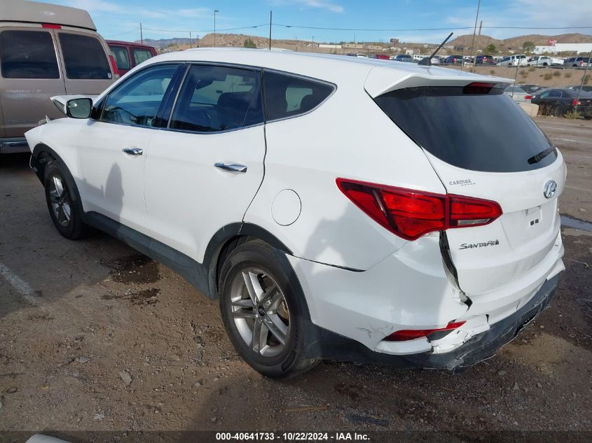 2018 Hyundai Santa Fe Sport 2.4L VIN: 5XYZTDLB1JG556848 Lot: 40641733