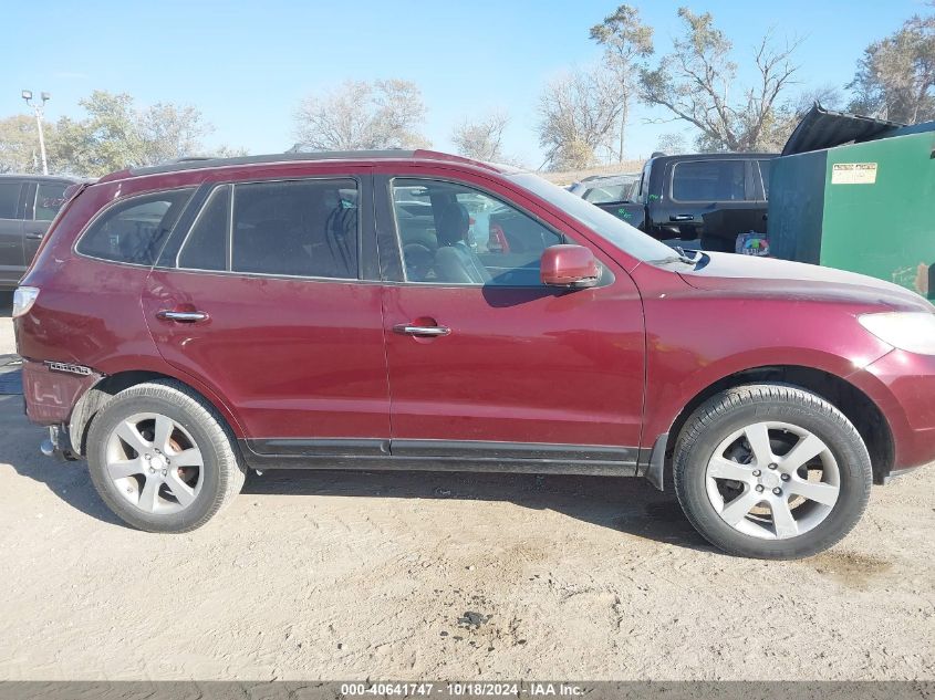 2007 Hyundai Santa Fe Limited/Se VIN: 5NMSH73E87H116994 Lot: 40641747