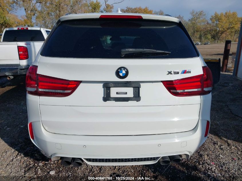 2016 BMW X5 M VIN: 5YMKT6C52G0R78186 Lot: 40641765