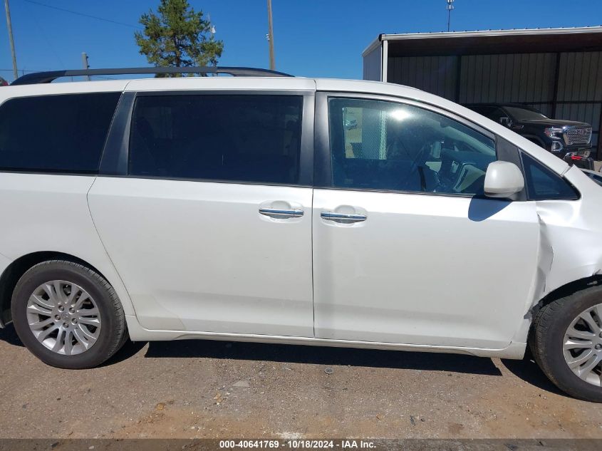 2015 Toyota Sienna Xle 8 Passenger VIN: 5TDYK3DC5FS545135 Lot: 40641769