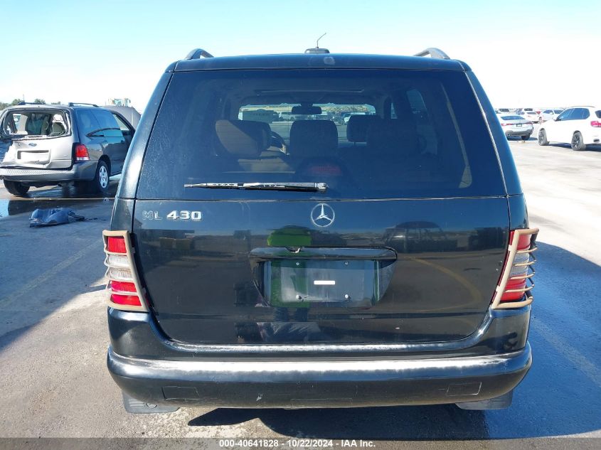 2000 Mercedes-Benz Ml 430 VIN: 4JGAB72E8YA145918 Lot: 40641828