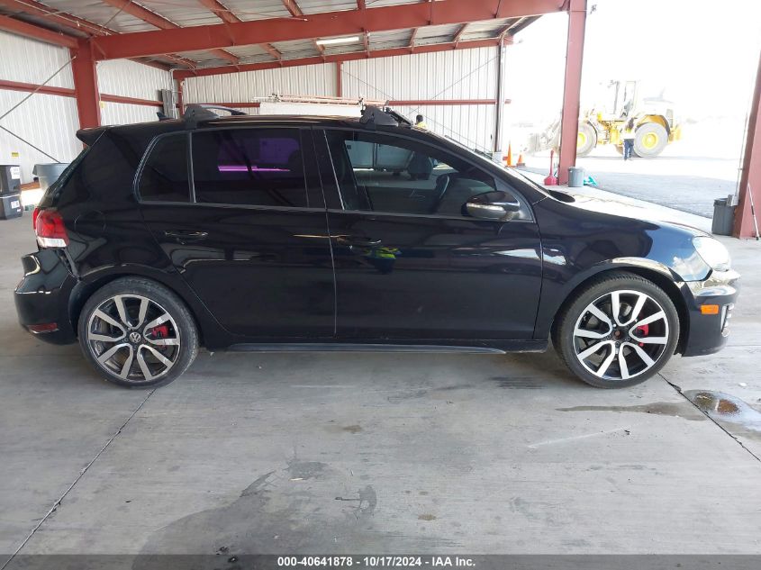 2014 Volkswagen Gti Wolfsburg Edition VIN: WVWHD7AJ8EW011162 Lot: 40641878