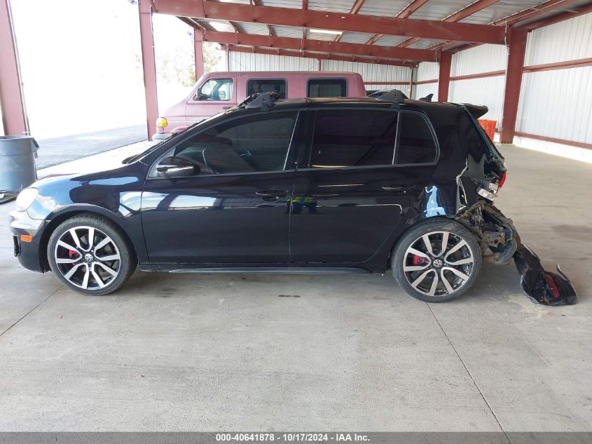 2014 Volkswagen Gti Wolfsburg Edition VIN: WVWHD7AJ8EW011162 Lot: 40641878