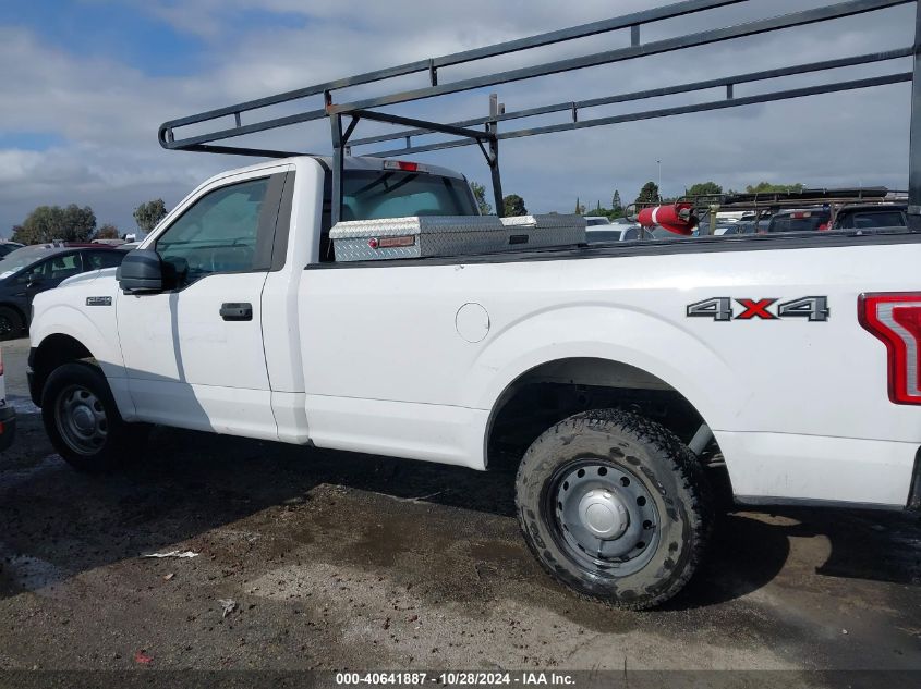 2017 FORD F-150 XL - 1FTMF1EF9HKE54170