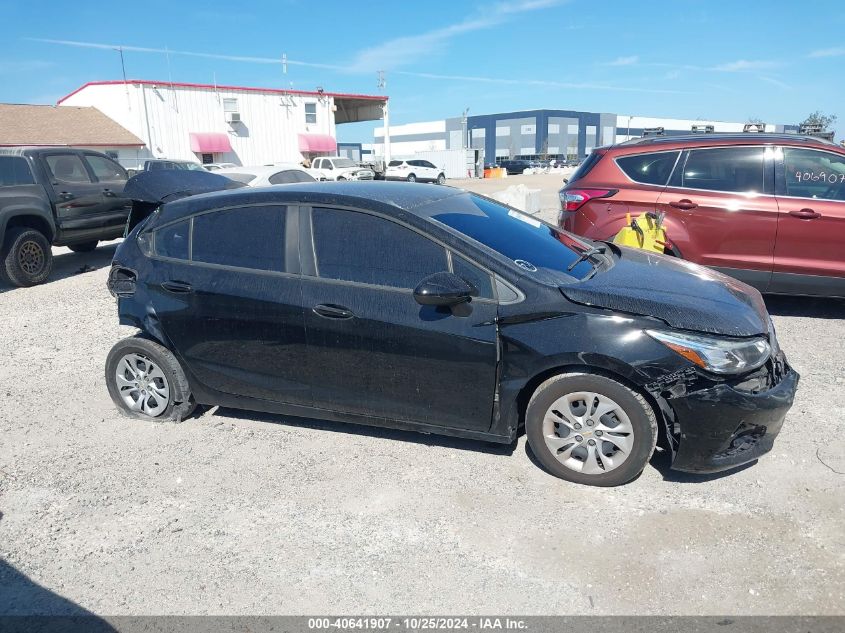 2019 Chevrolet Cruze Ls VIN: 3G1BC6SMXKS560700 Lot: 40641907