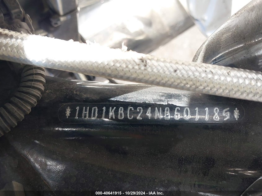 VIN 1HD1KBC24NB601185 2022 HARLEY-DAVIDSON FLHX
