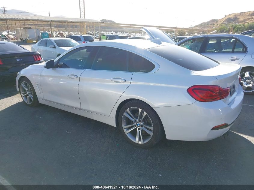 2019 BMW 430I Gran Coupe VIN: WBA4J1C59KBM14037 Lot: 40641921