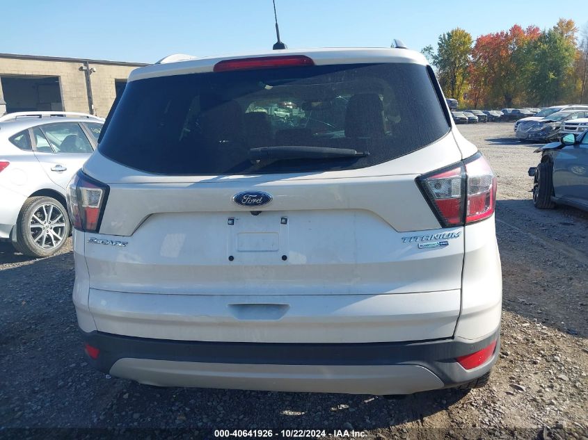 2017 Ford Escape Titanium VIN: 1FMCU9JD2HUE82848 Lot: 40641926