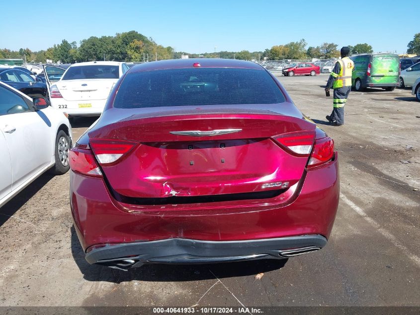 2015 Chrysler 200 S VIN: 1C3CCCBB3FN547347 Lot: 40641933